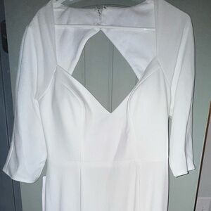 Azazie Pearl Wedding Dress in Diamond White